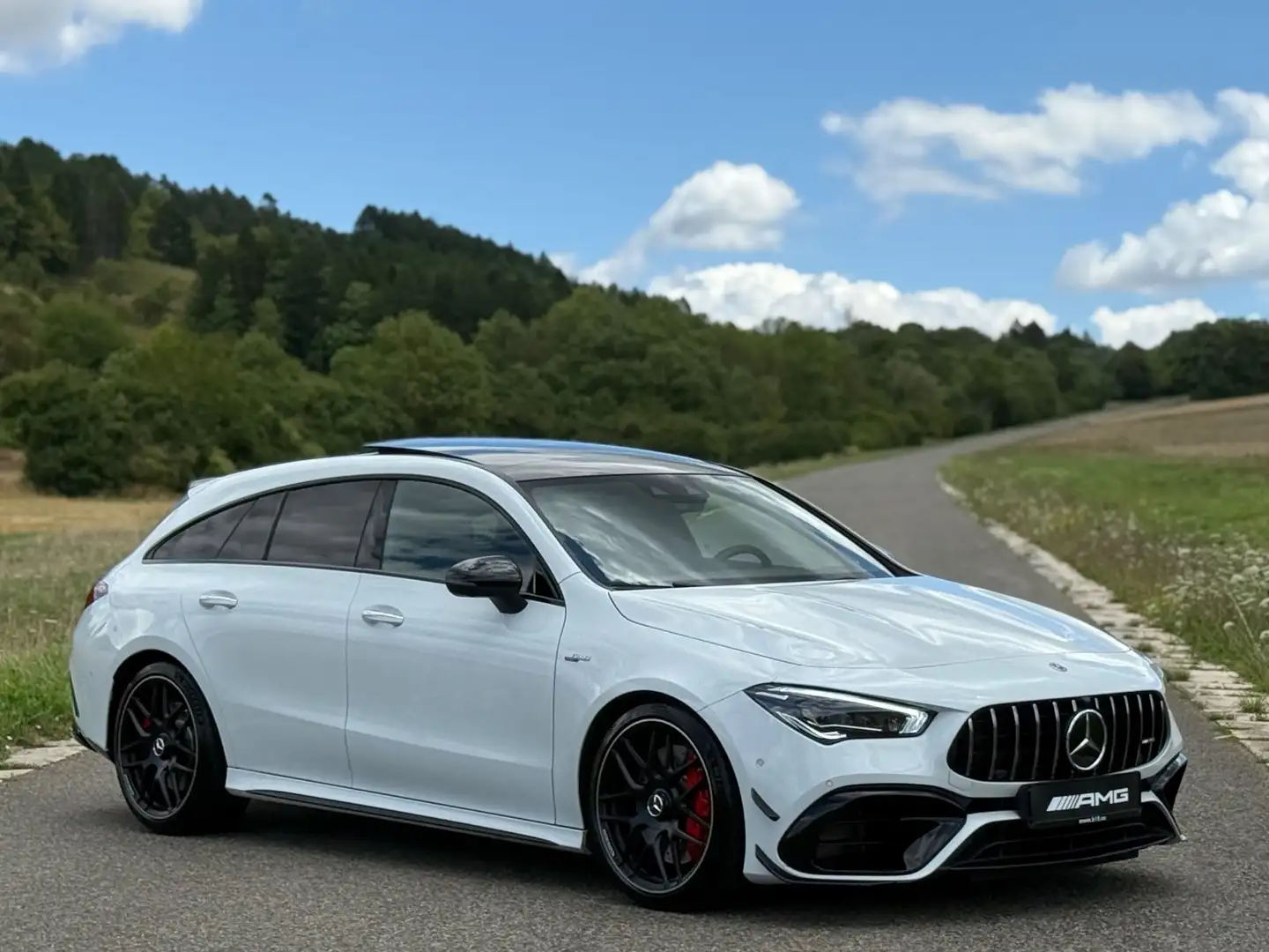 Mercedes-Benz CLA 45 AMG CLA 45 S AMG/AERO/JungeSt07-27/PerfAGA/Burm/Pano Blanc - 2