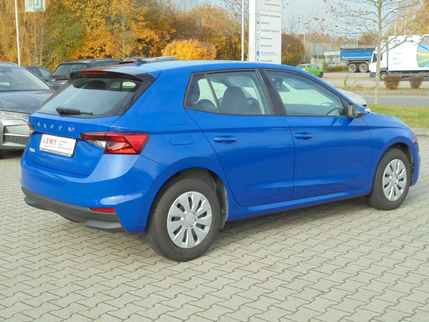 Skoda Fabia 1.0 TSI Active+Tempom+Sitzh+Klima Blau - 2