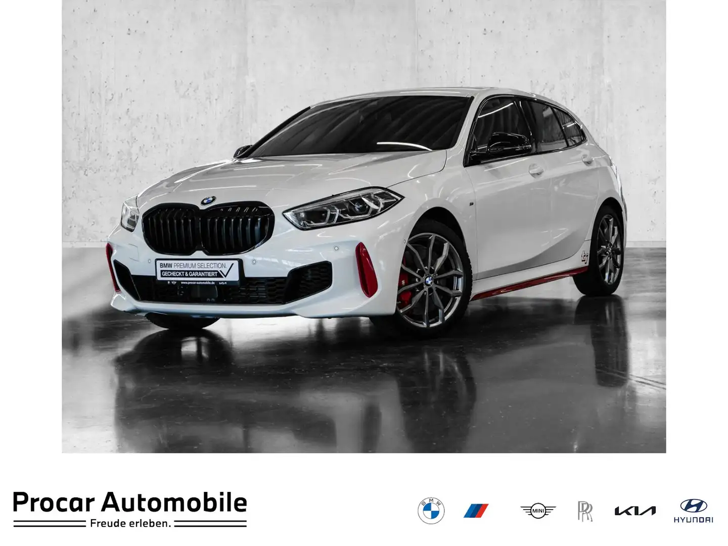 BMW 128 ti Aut Nav HuD LED Drive+Park Komfzg 18" Alb - 1
