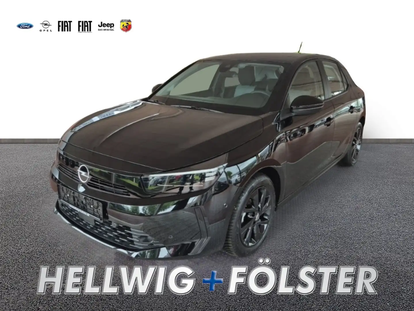 Opel Corsa F 1.2  DAB SHZ LenkradHZG Totwinkelassist. Nero - 1