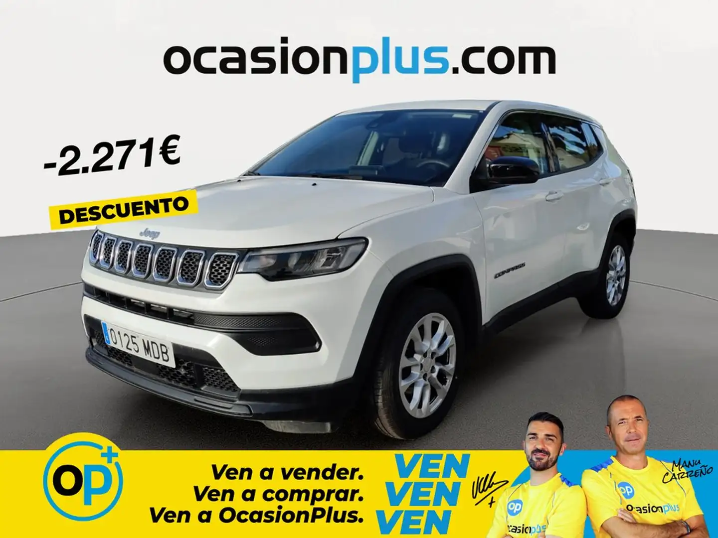 Jeep Compass 1.5 MHEV Longitude FWD DCT Blanco - 1
