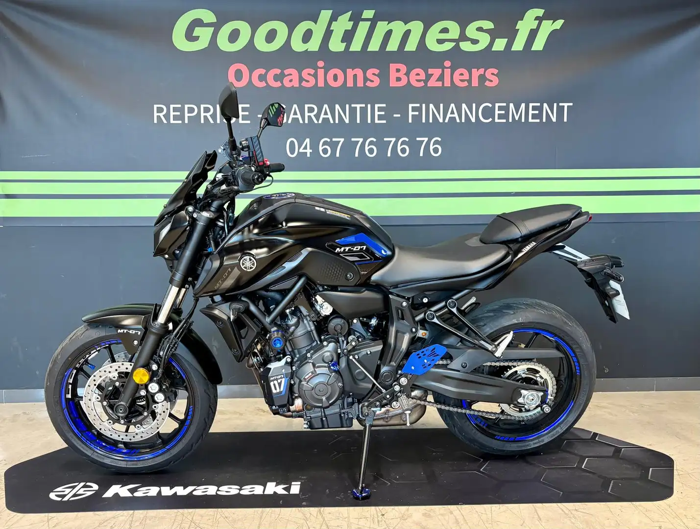 Yamaha MT-07 Azul - 2