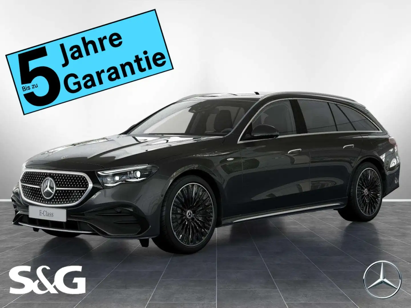 Mercedes-Benz E 300 e T AMG MBUX+360°+DIG-LED+AHK+Distronic Grau - 1