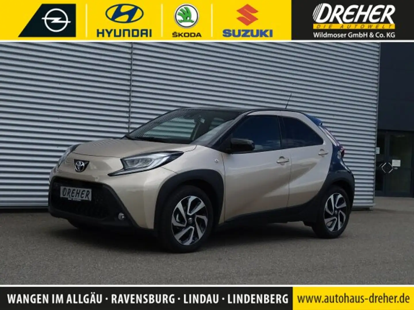 Toyota Aygo X Aygo X Air Style LED/Sitzhzg./DAB/Kamera/Klima Beige - 1