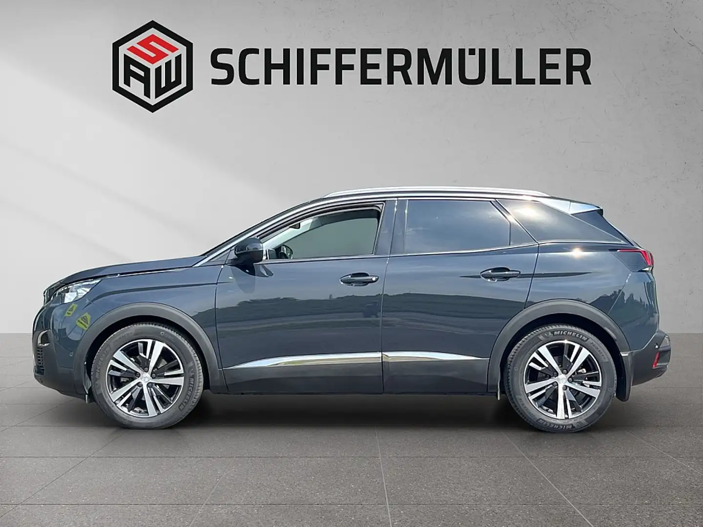 Peugeot 3008 PureTech 130 6-Gang-Manuell Allure Gris - 2