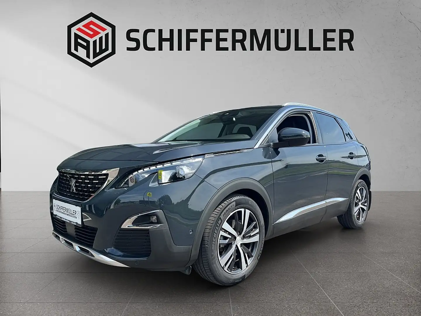 Peugeot 3008 PureTech 130 6-Gang-Manuell Allure Gris - 1