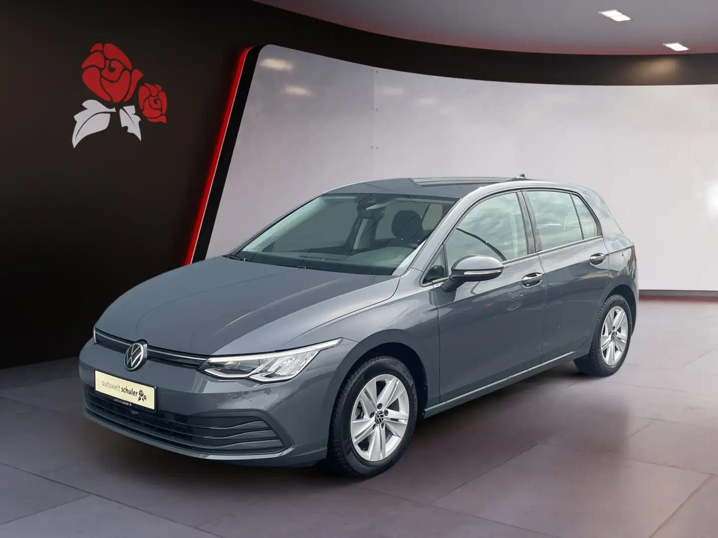 Volkswagen Golf 1,5 TSI Life Navi AHK Gris - 2