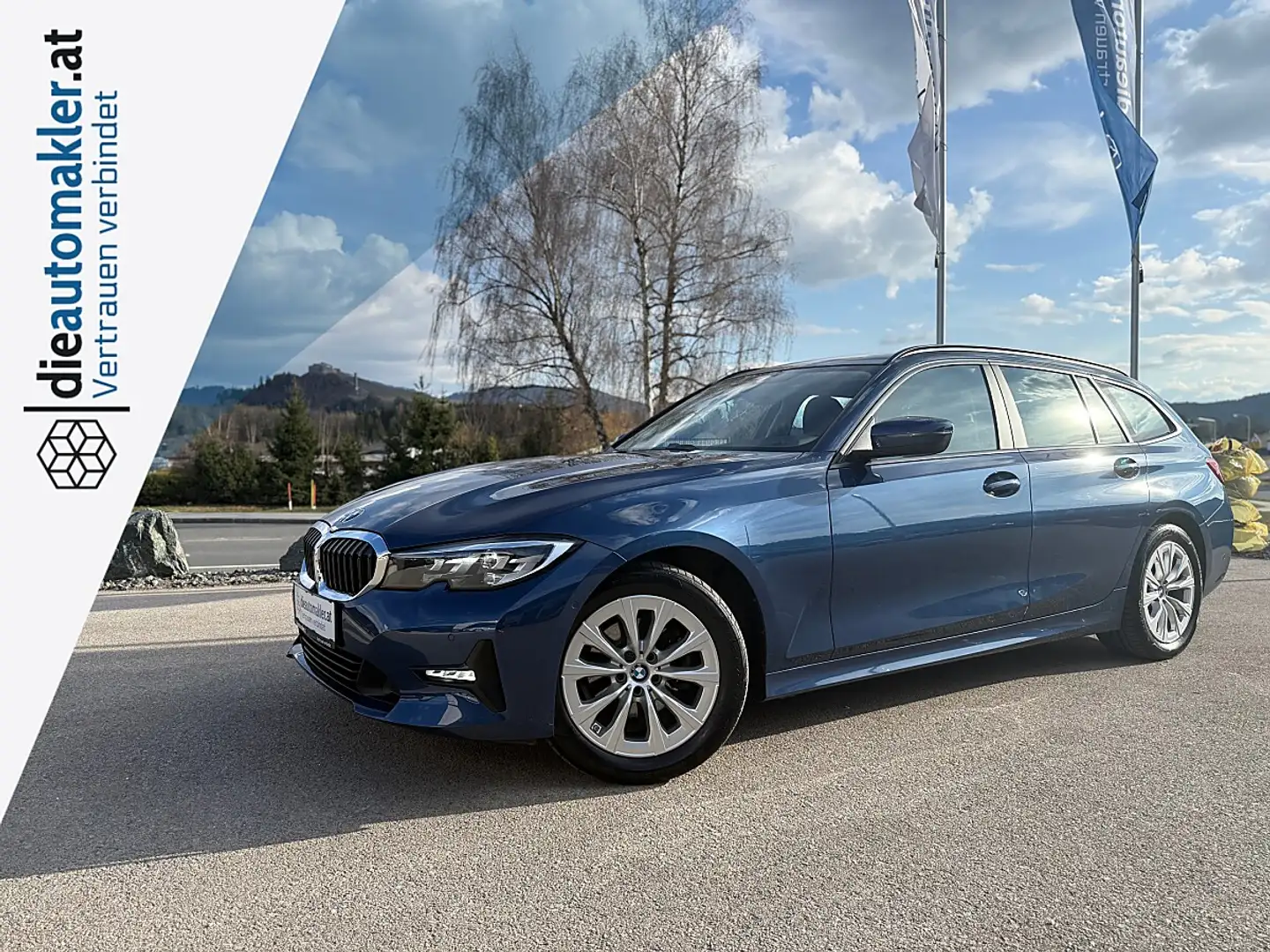 BMW 320 d xDrive Touring 48 V Mild-Hybrid-Technologie Aut. Blau - 1