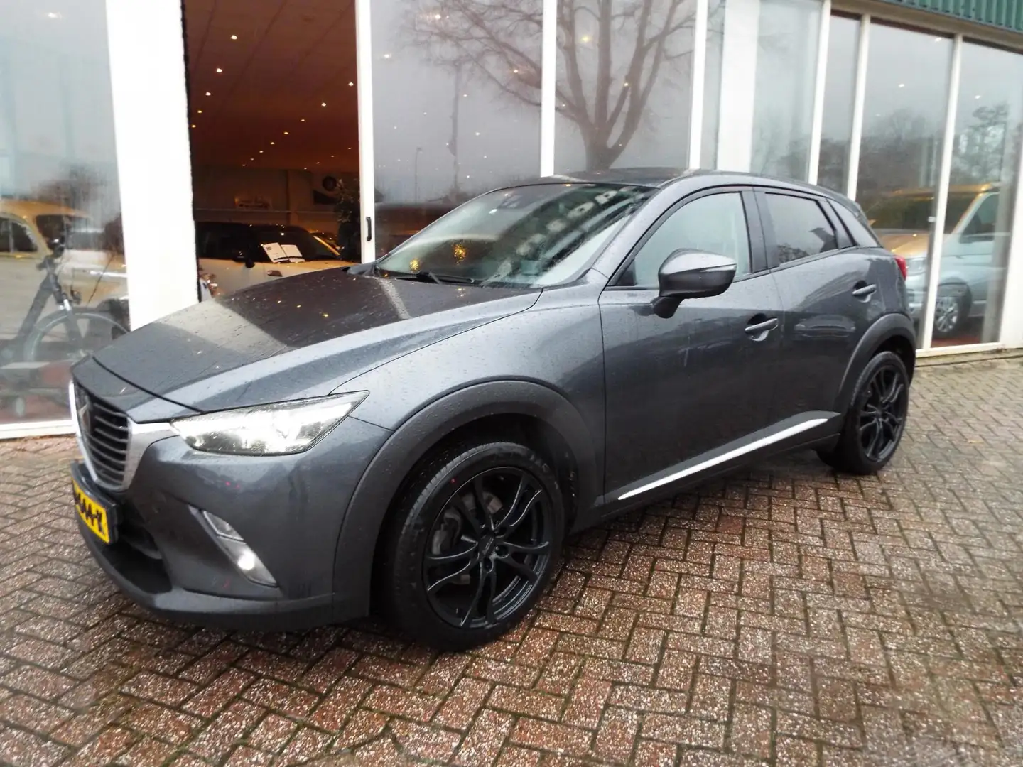 Mazda CX-3 2.0 SkyActiv-G 120 GT-M LEER-CAMERA-NAVI-12MND BOV Gris - 2