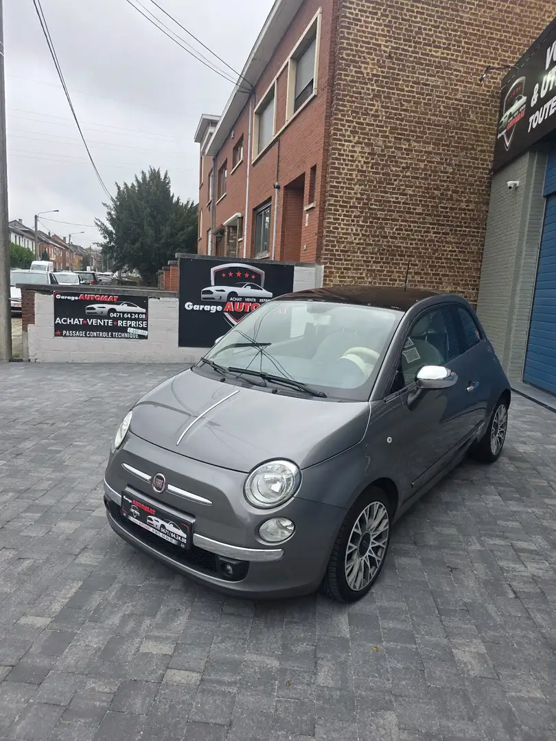 Fiat 500 CLIM/TOIT PANO//GARANTIE Grau - 2