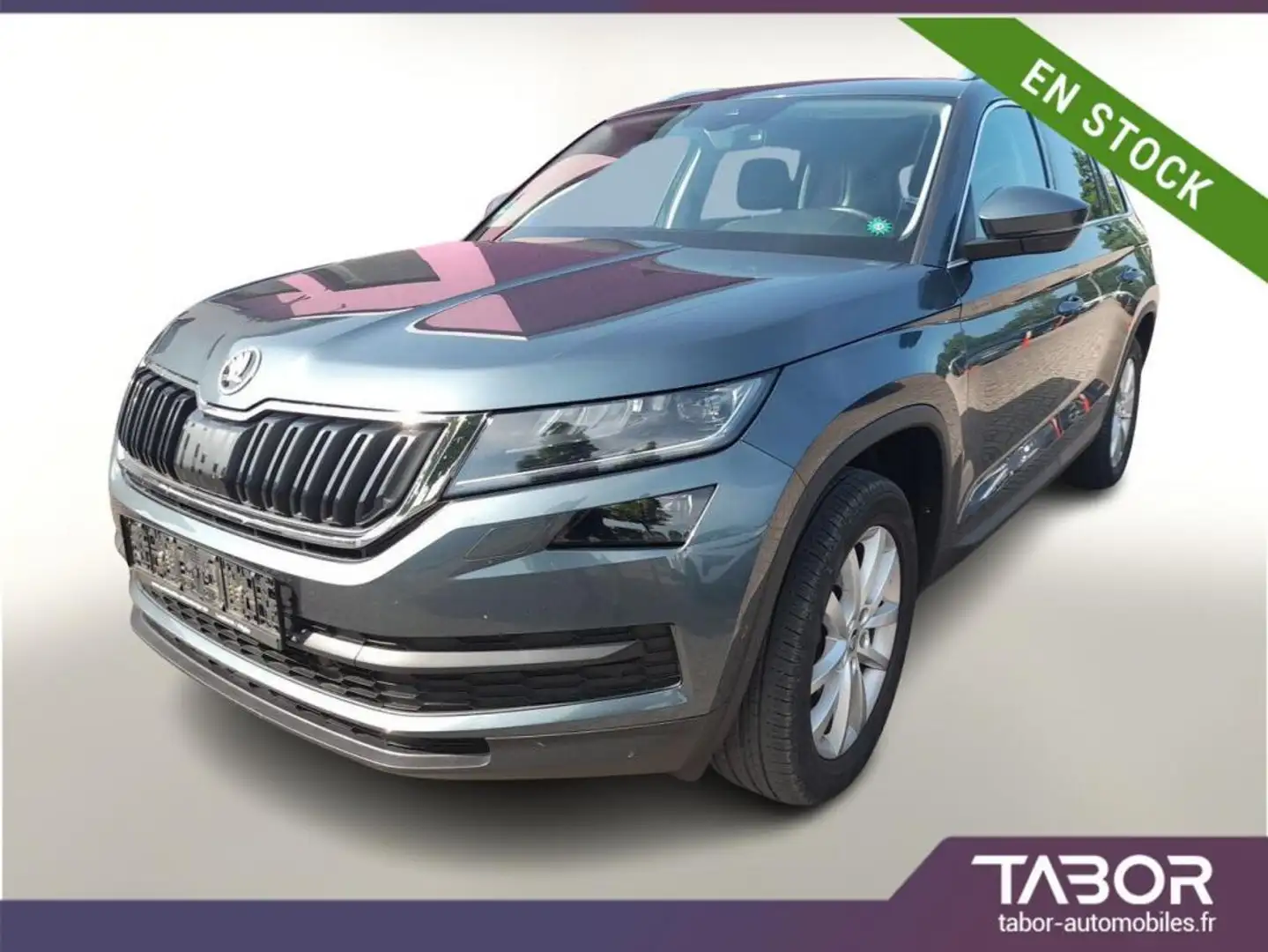Skoda Kodiaq TDI 190 DSG Style 4x4 attelage 7pl Gris - 1