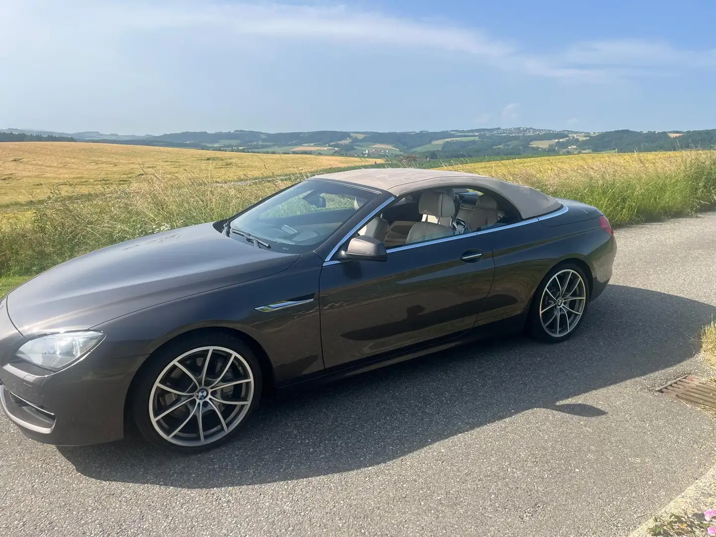 BMW 650 650i Cabrio Aut. Braun - 2