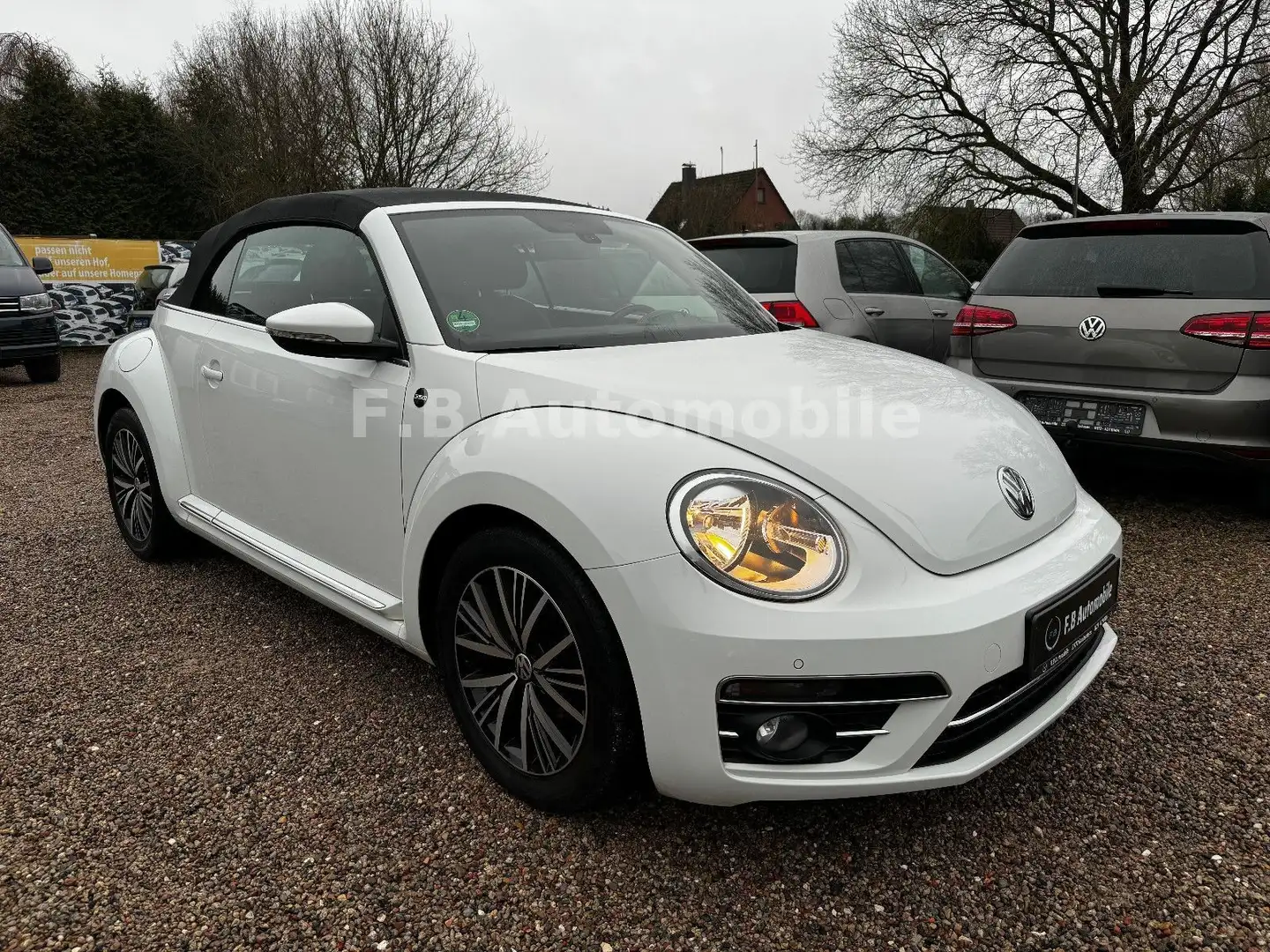 Volkswagen Beetle Cabriolet Sound BMT/Start-Stopp/TOP! Weiß - 1
