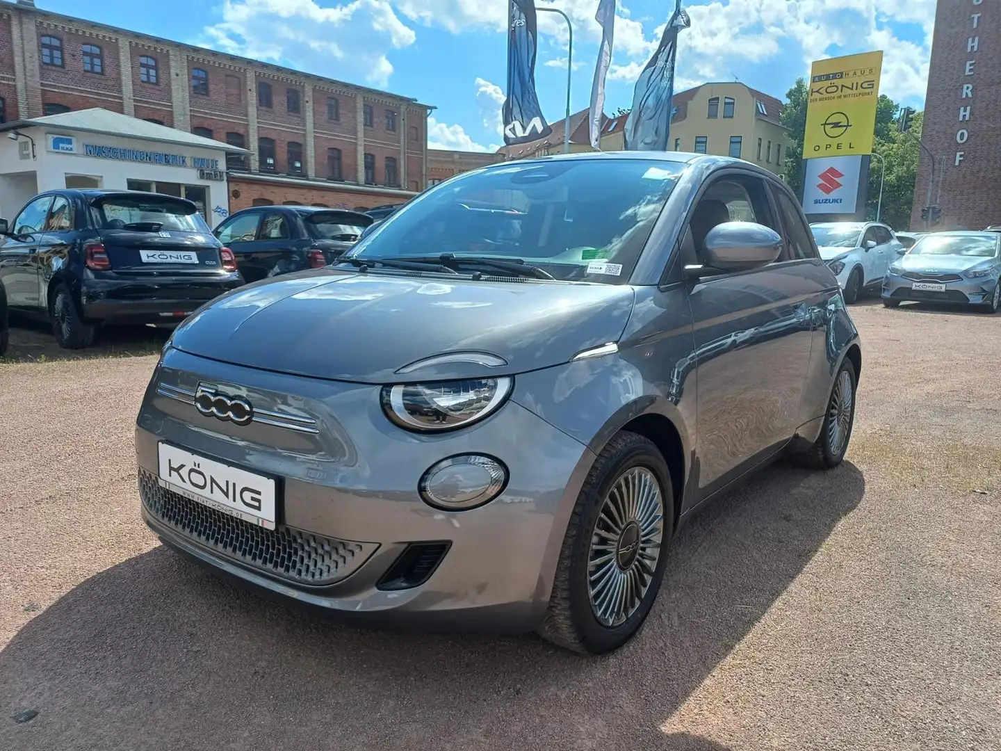 Fiat 500 3+1 Icon Klimaautomatik Grau - 1