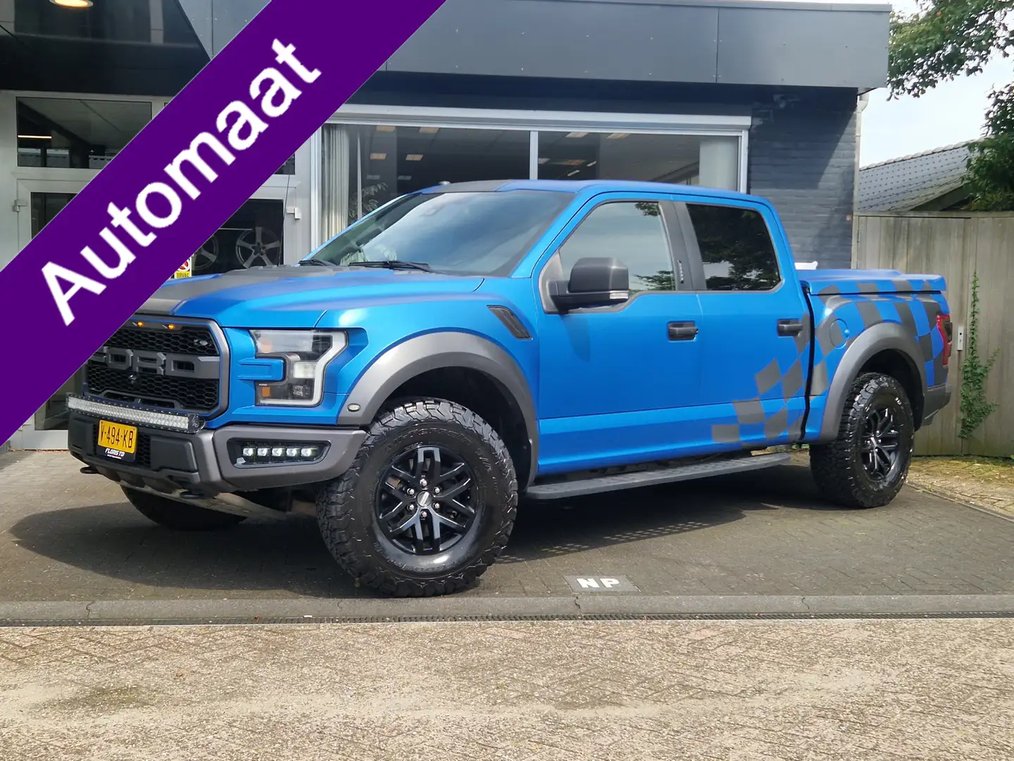 Ford F 150 USA 3.5 V6 Ecoboost SuperCrew Raptor FULL OPTIONS Zwart - 1