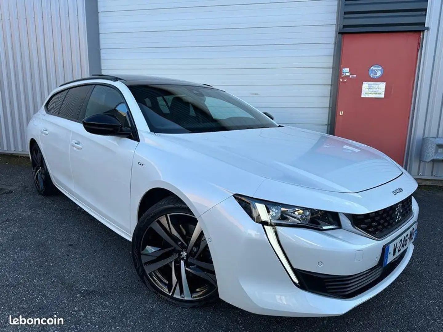 Peugeot 508 II 1.6 Pure Tech 225 S&S GT EAT8 CUIR Blanc - 1