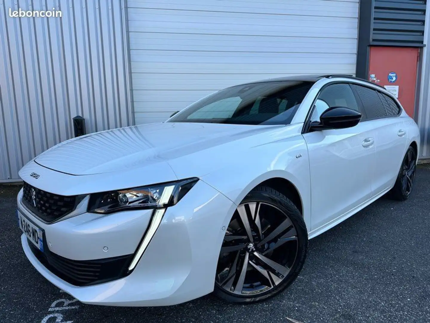 Peugeot 508 II 1.6 Pure Tech 225 S&S GT EAT8 CUIR Blanc - 2