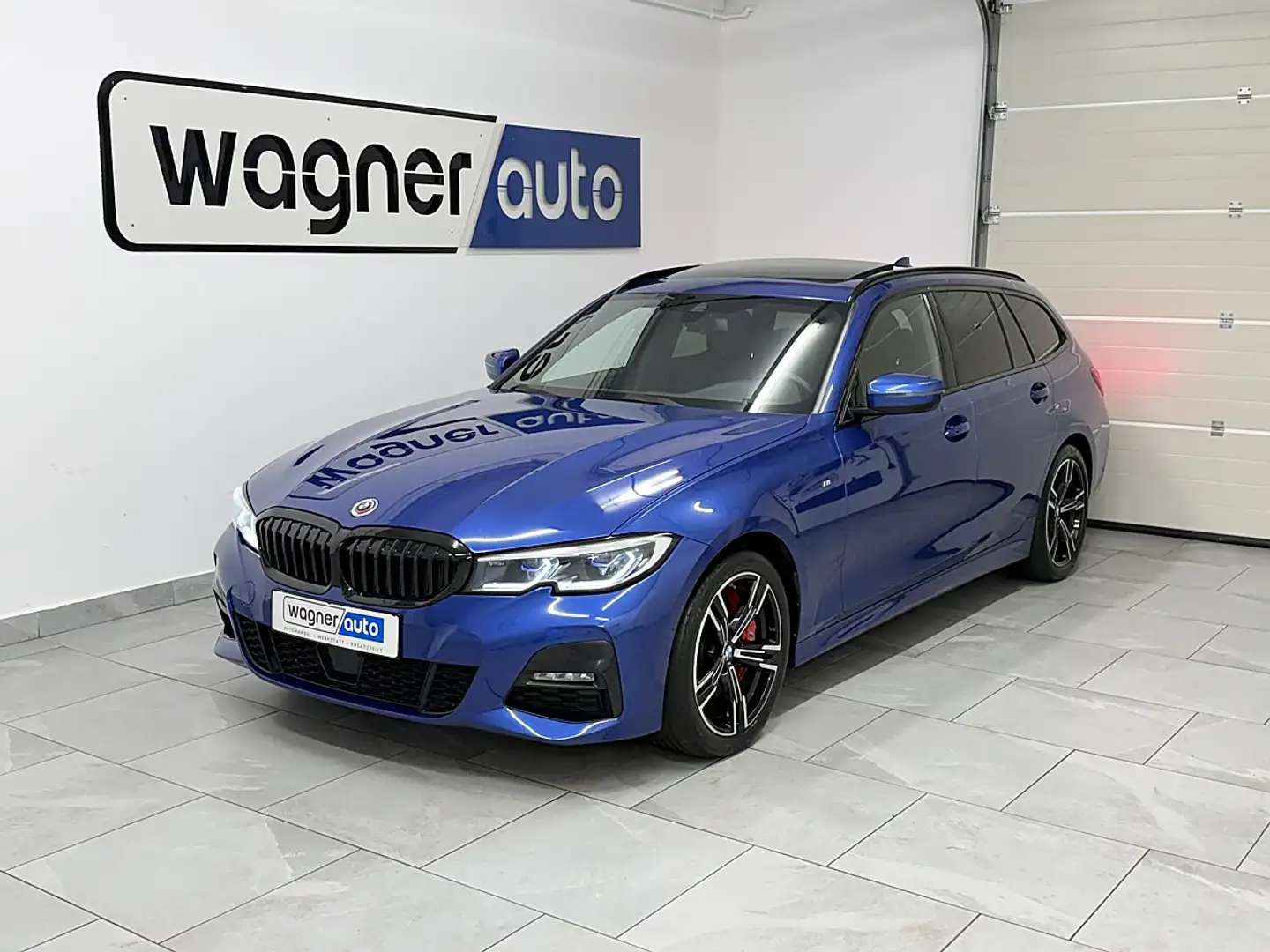 BMW 330 d xDrive Touring M-Sport Aut. Laserlicht/ACC/Pa... Blau - 2