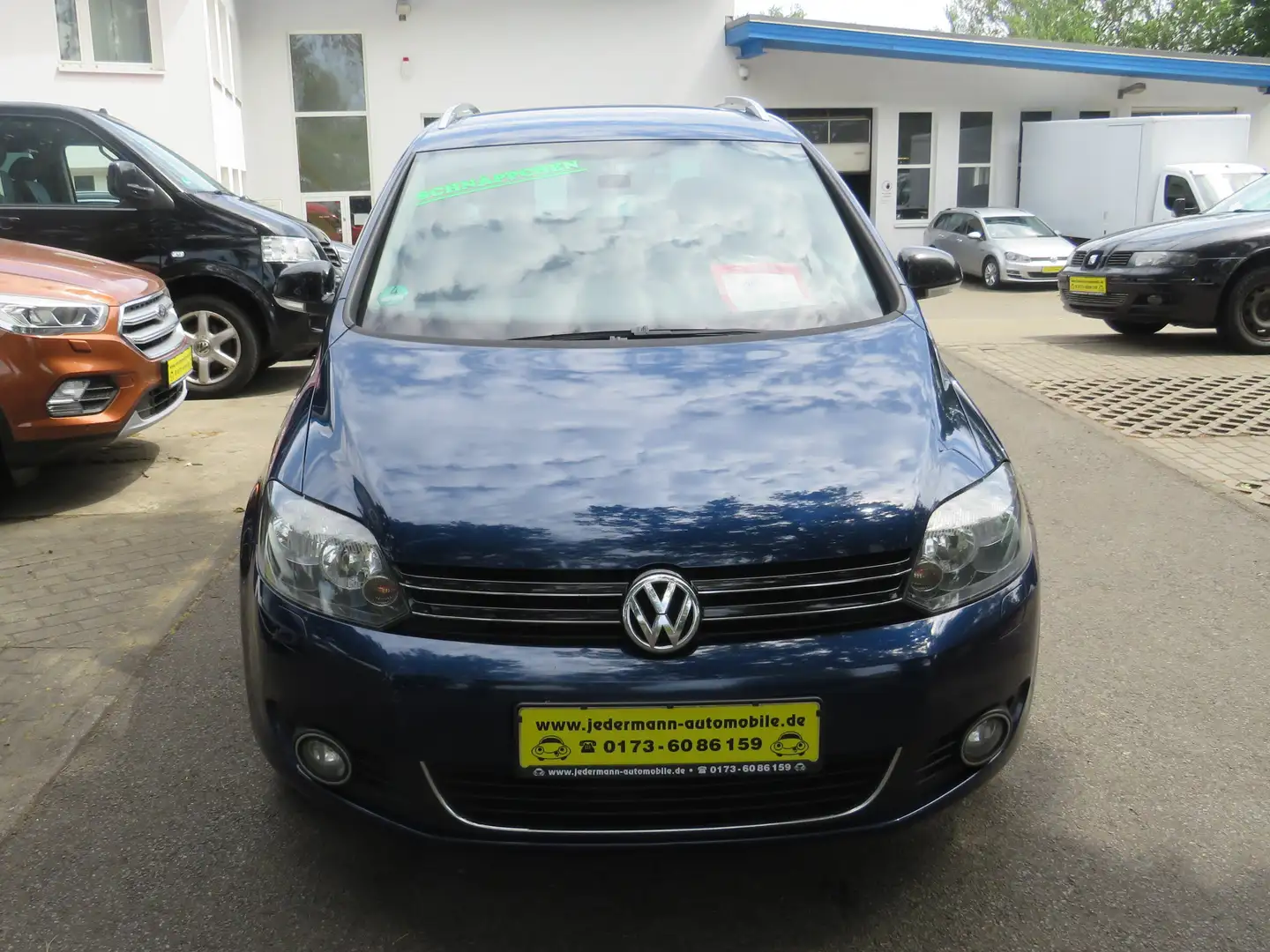 Volkswagen Golf Plus Style 1,6 TDI Diesel Blau - 2