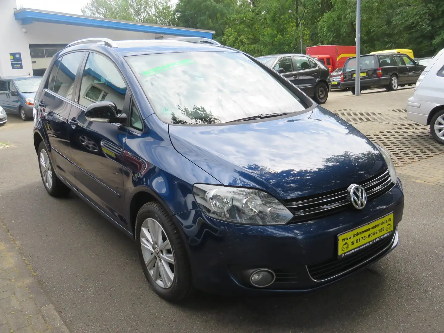 Volkswagen Golf Plus Style 1,6 TDI Diesel Blau - 1