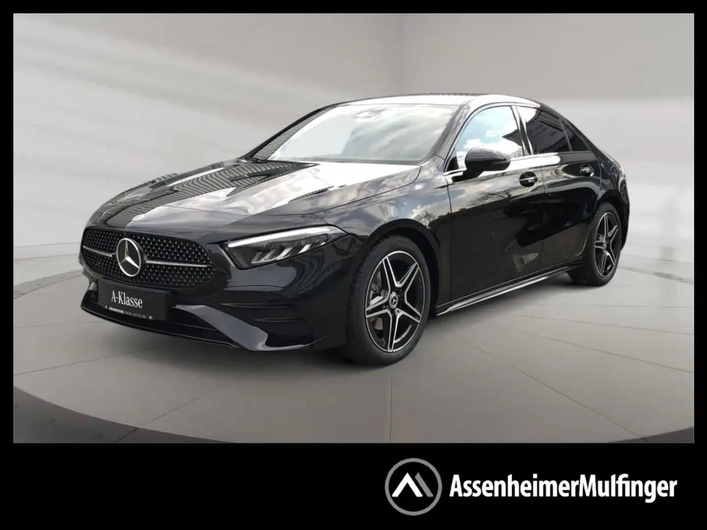 Mercedes-Benz A 180 Limousine +MBUX+AMG+Wide+Cam+SpurW+S-Sitz Schwarz - 1