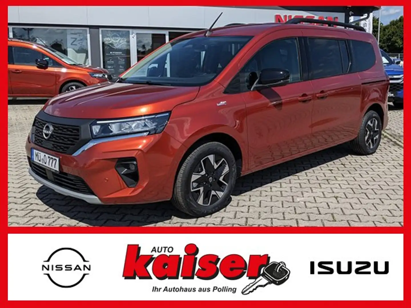 Nissan Townstar DIG-T 130 Aut. Kombi L2 Tekna*Navi, 2ST, Voll-LED* Brun - 1