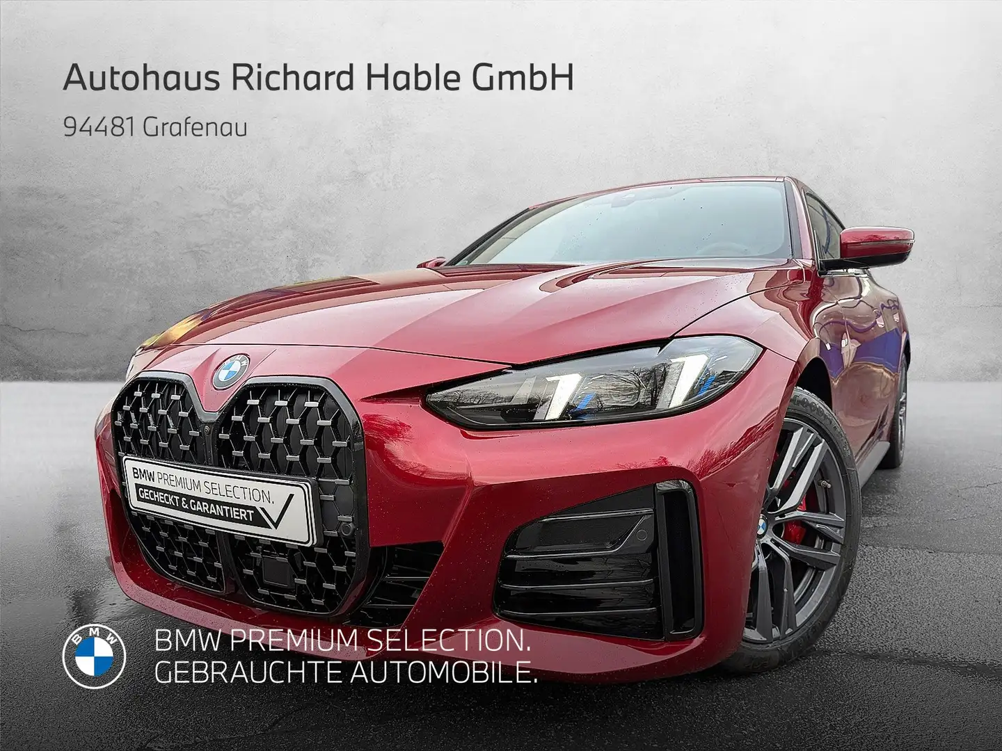 BMW 430 d xDrive Gran Coupé M Sportpaket HK HiFi DAB Roşu - 1