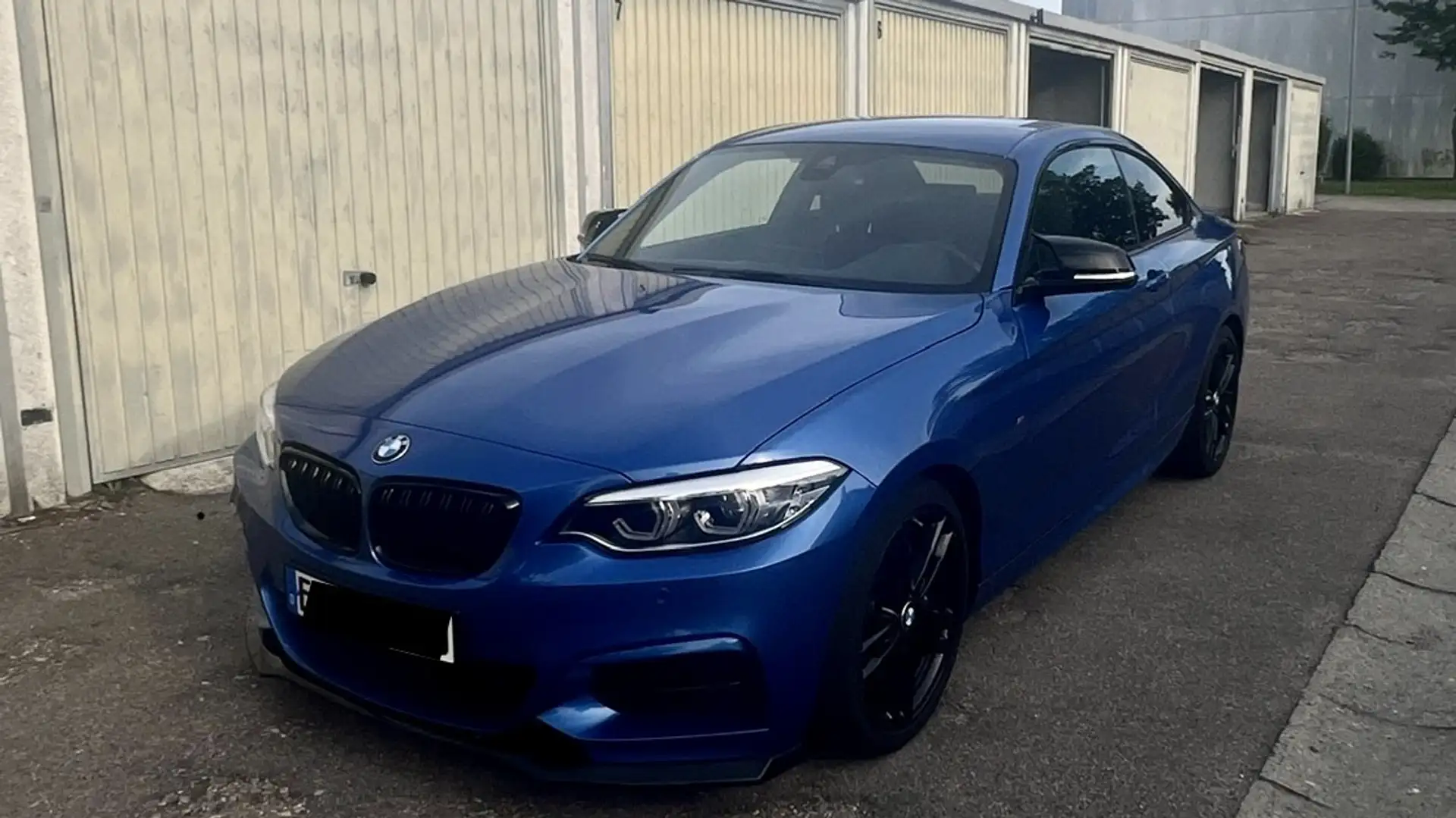 BMW 240 M240i Coupe Aut. Bleu - 1