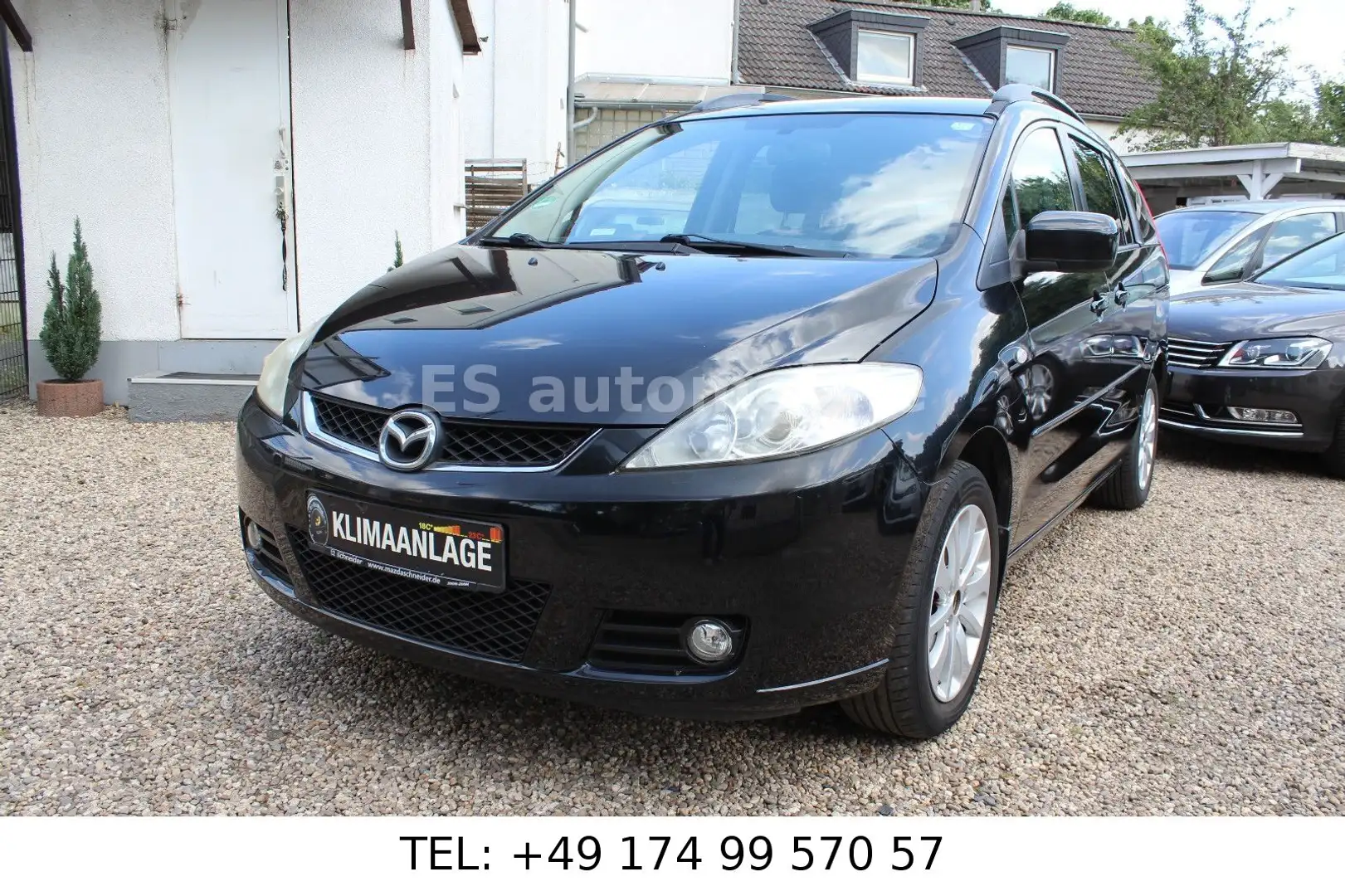 Mazda 5 Lim. 2.0 Exclusive **2.Hand / TÜV / Klima** Noir - 2