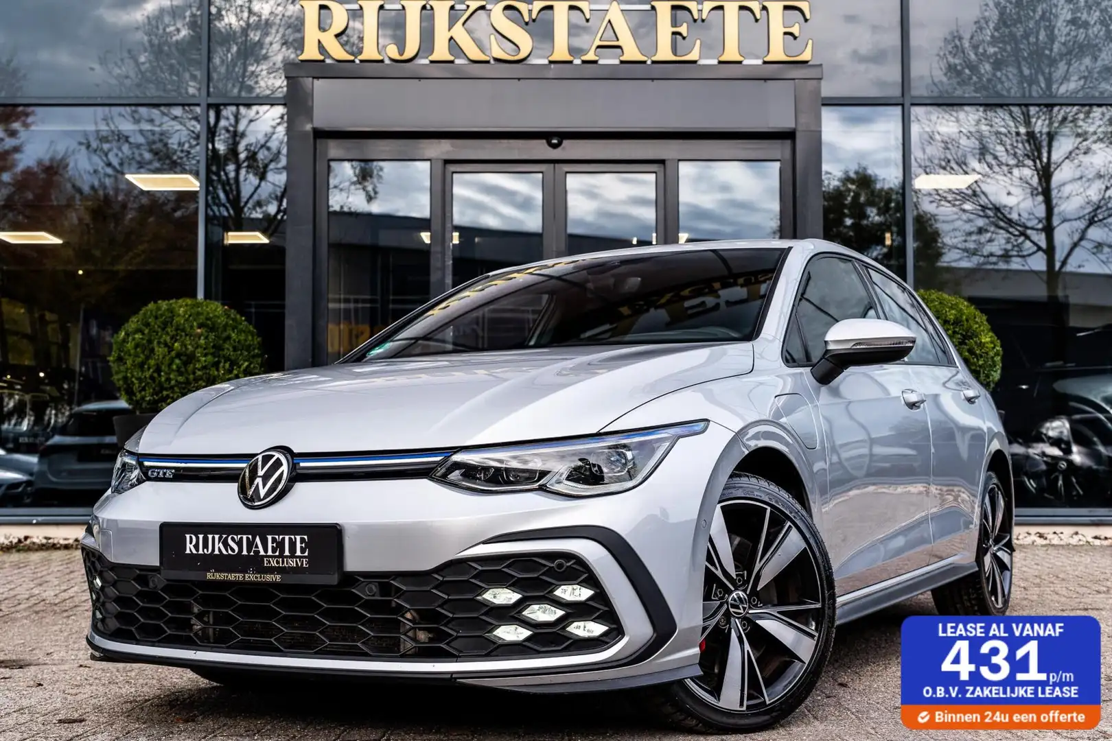 Volkswagen Golf GTE 1.4 TSI|245 PK|ACC|HEAD-UP|18''|IQ LIGHT Argent - 1