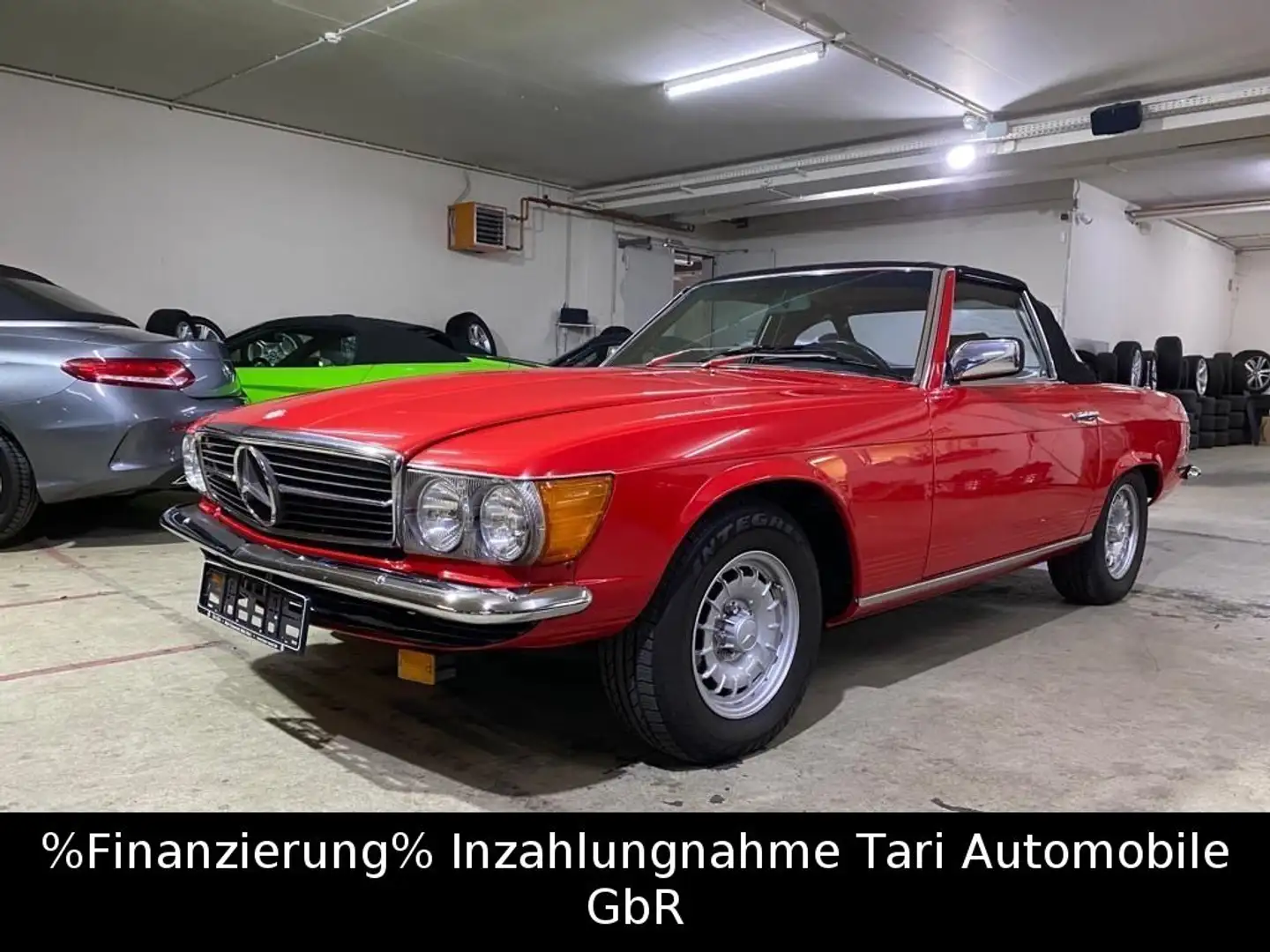 Mercedes-Benz SL 450 Leder braun, Klimaaut., H-Kennzeichen Roşu - 2