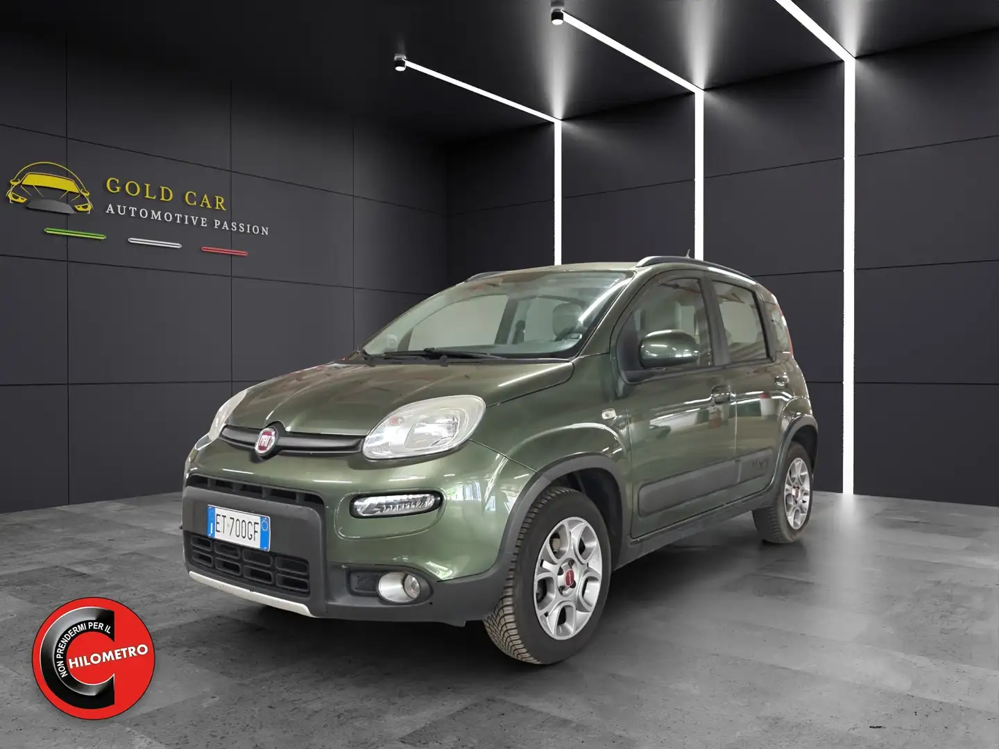 Fiat Panda Panda 0.9 t.air turbo 4x4 85cv Verde - 1