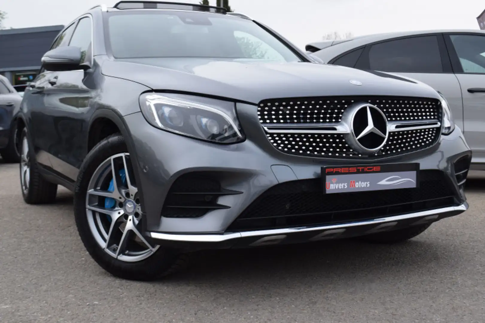 Mercedes-Benz GLC 350 350 E 211+116CH FASCINATION 4MATIC 7G-TRONIC PLUS Gris - 1