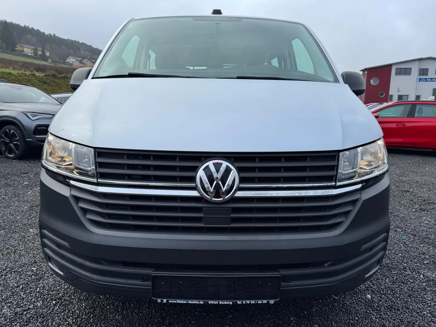 Volkswagen T6 Kombi T6.1 Kombi 2.0 TDI *FWD*9-SITZER*PDCHI+VO*AHK-VO Argent - 2