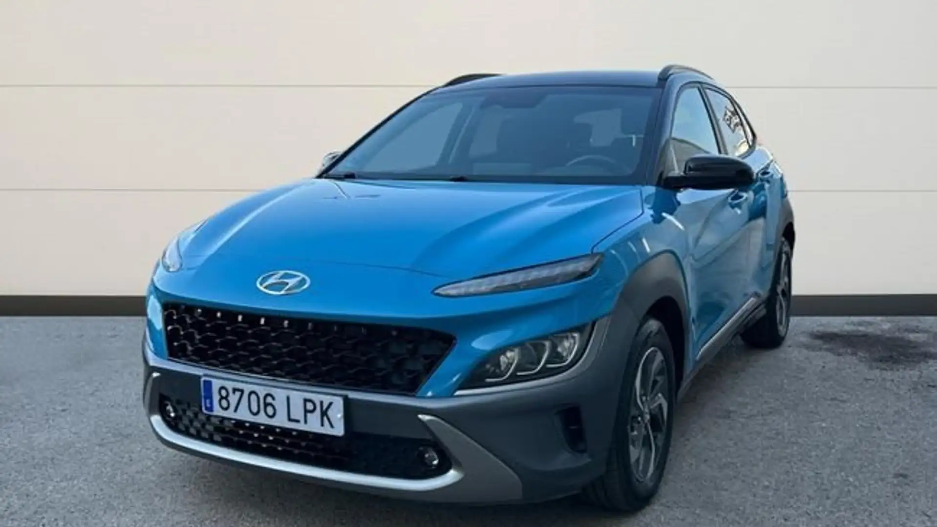 Hyundai KONA 1.6 GDI HEV TECNO 2-TONE DCT 141 5P Azul - 2