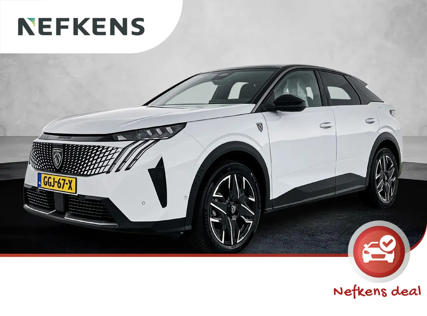 Peugeot 3008 SUV GT Hybrid 136 pk Automaat | Navigatie | Rondom Weiß - 1