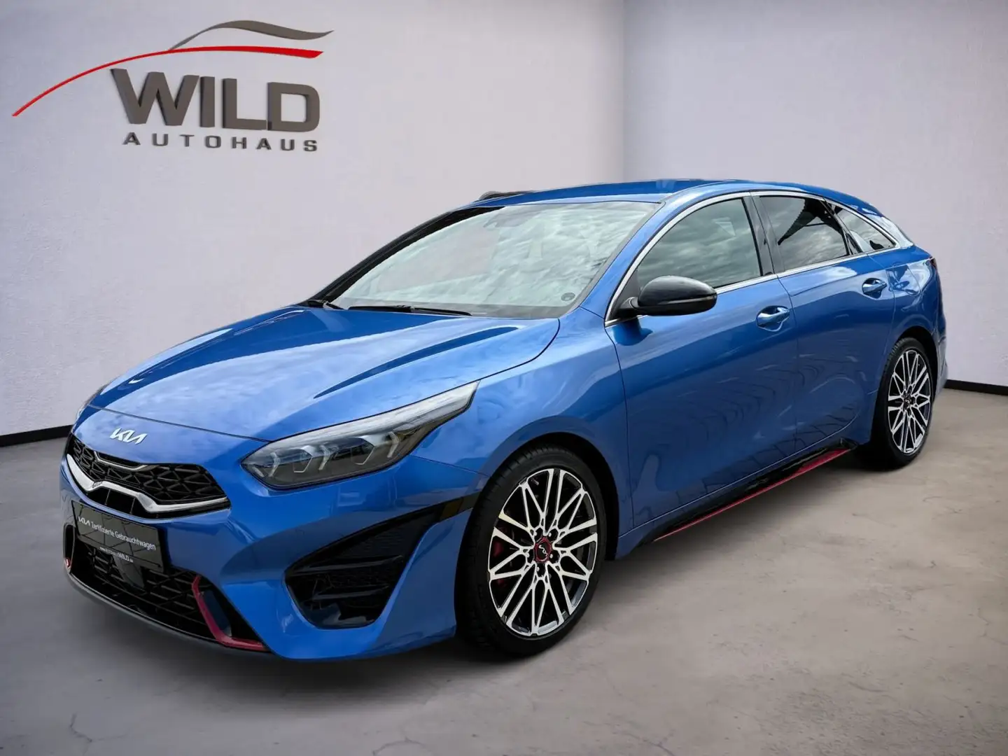 Kia ProCeed / pro_cee'd Proceed 1.6 T-GDI GT, AHK, SHZ, Klima Blau - 2