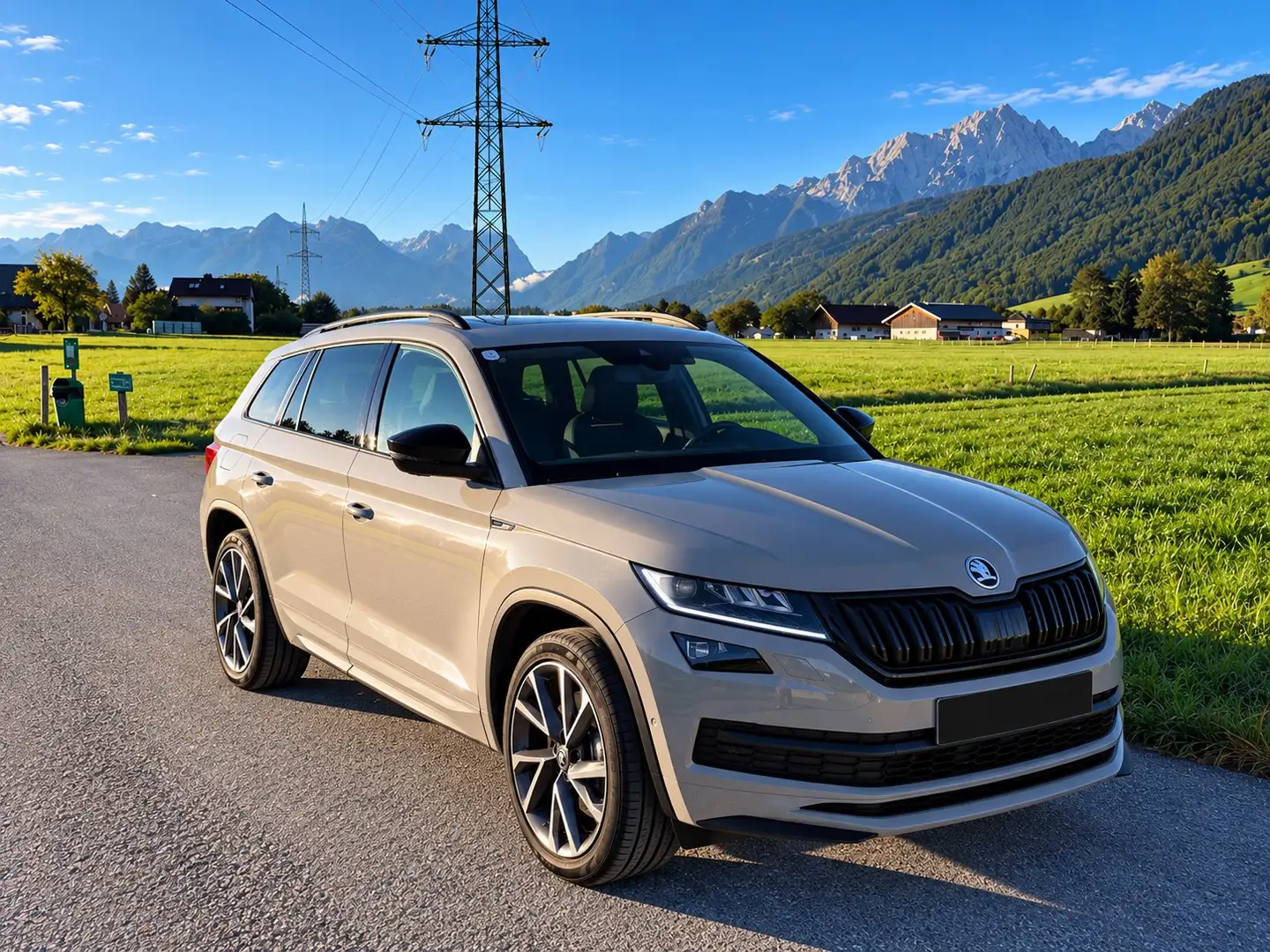 Skoda Kodiaq Kodiaq 2,0 TDI SCR 4x4 Sportline DSG Sportline Grau - 1