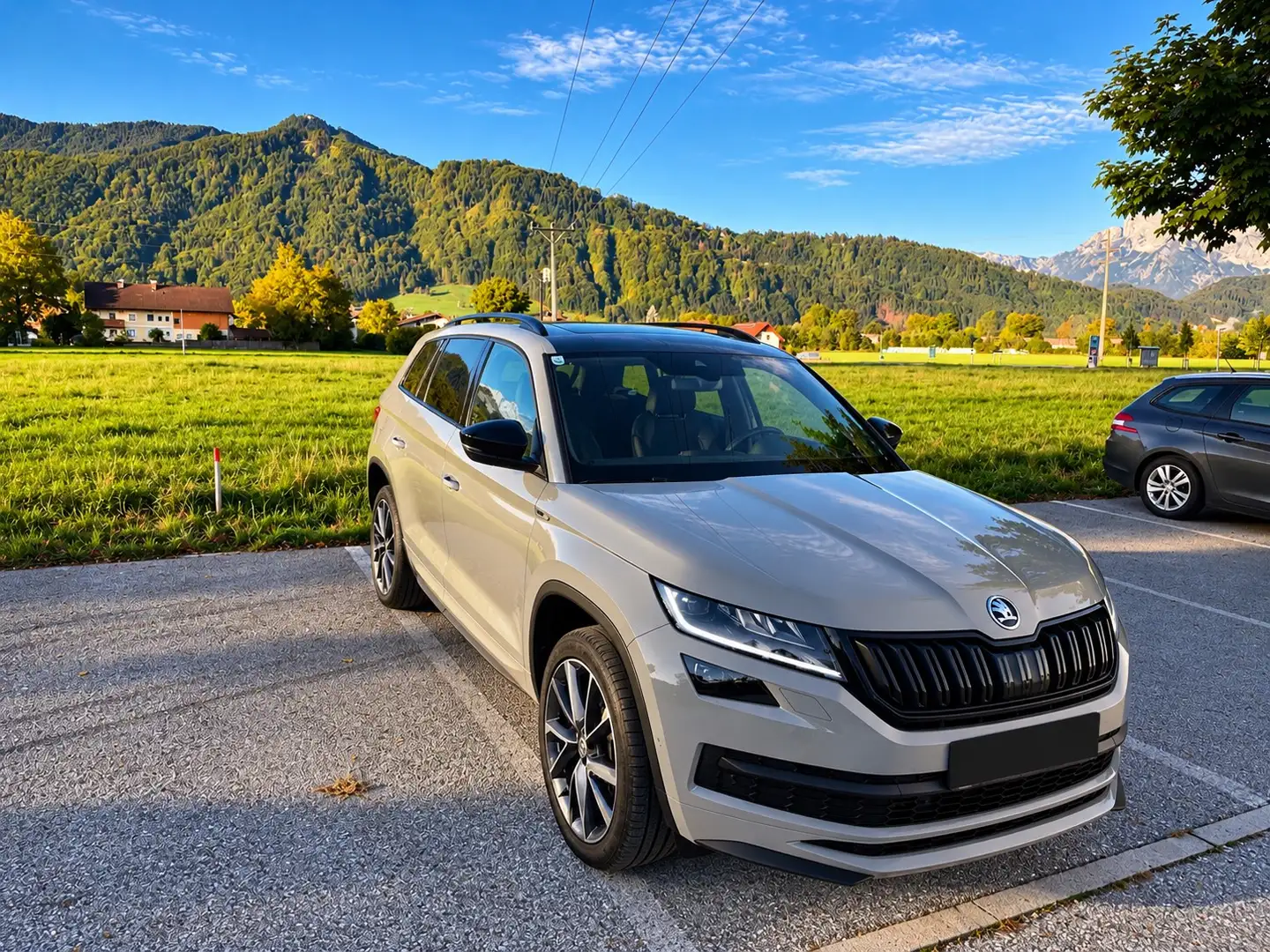 Skoda Kodiaq Kodiaq 2,0 TDI SCR 4x4 Sportline DSG Sportline Grau - 2