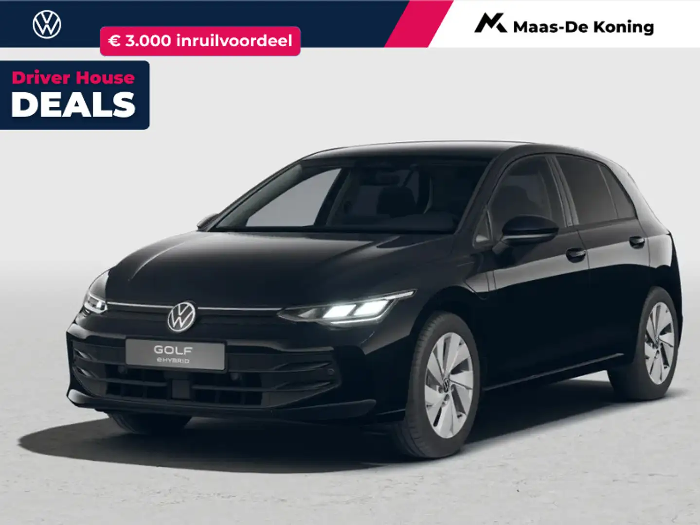 Volkswagen Golf Life Edition 1.5 eHybrid 204 PK 6 versn. DSG Apple Negro - 1