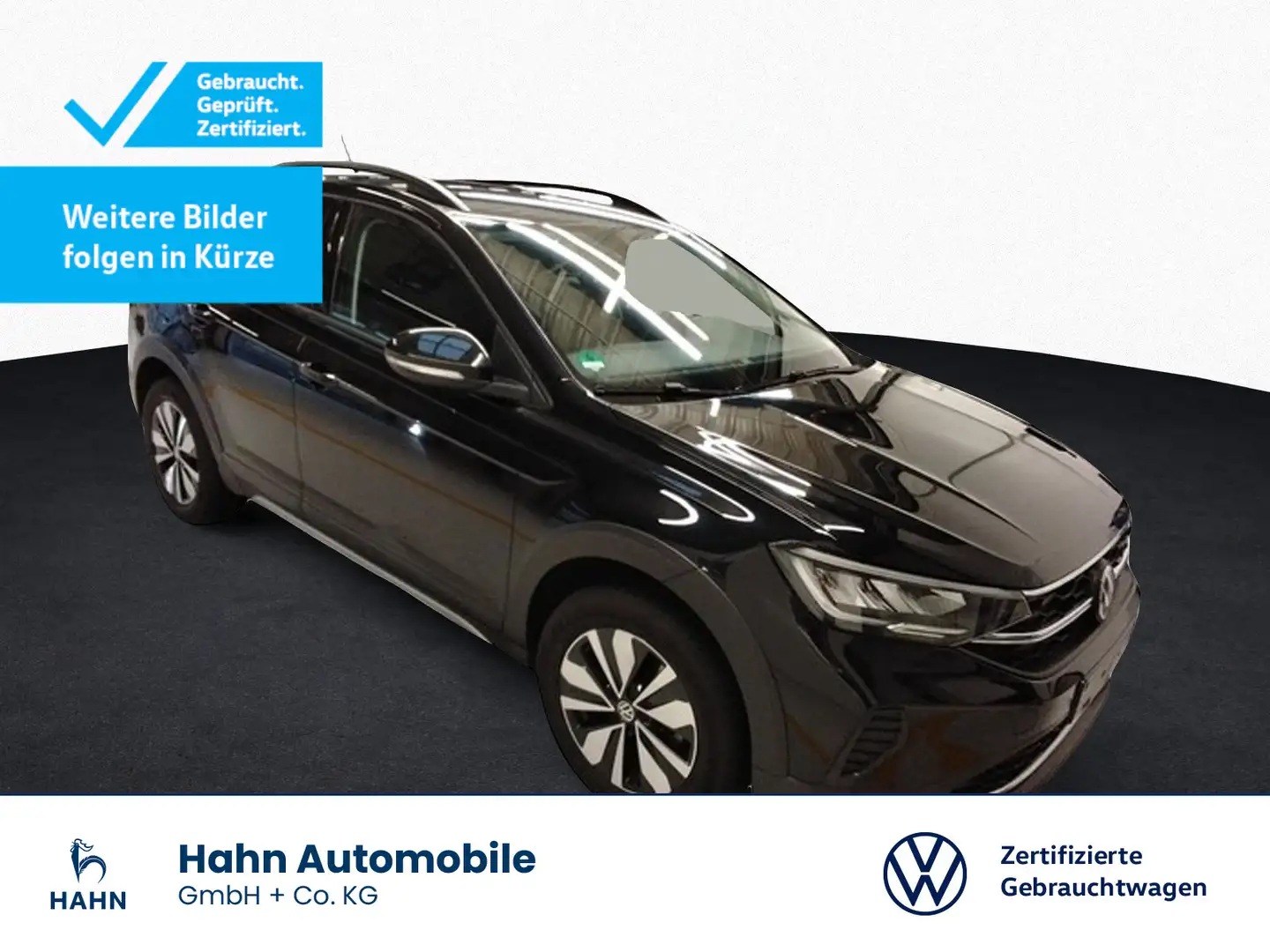 Volkswagen Taigo 1.0TSI Goal ACC App-Conn.  AHK Cam LED SHZ Schwarz - 1