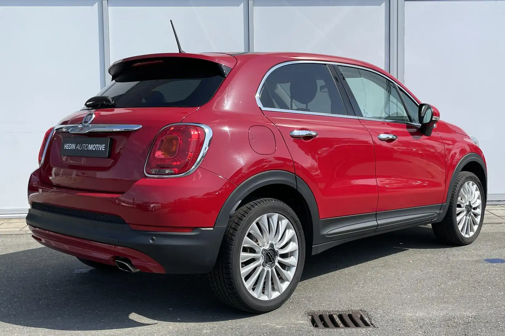 Fiat 500X 1.4 Turbo 140pk MultiAir Lounge AUTOMAAT | Elektr. Rood - 2