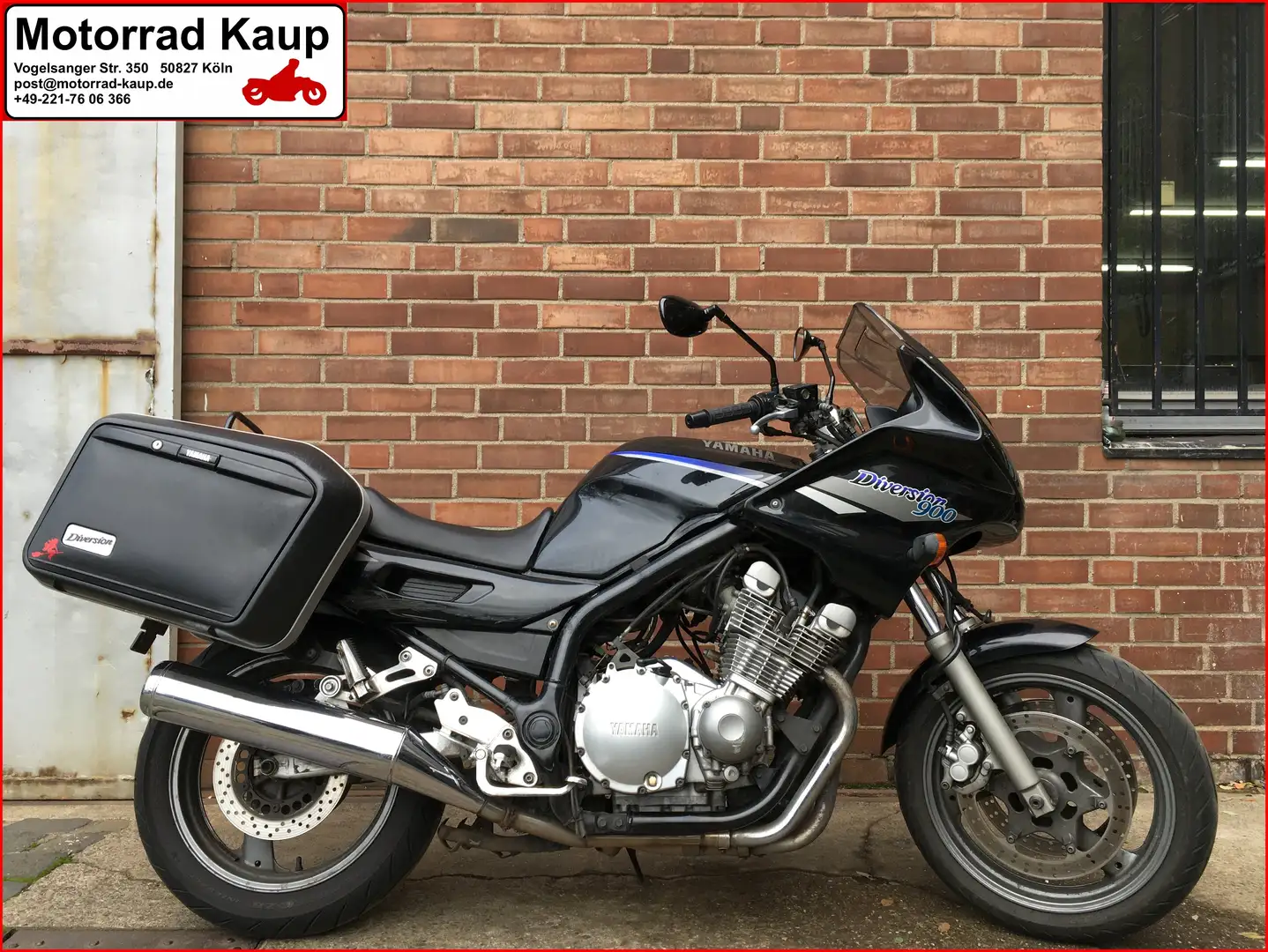 Yamaha XJ 900 DIVERSION +MIT SEITENKOFFERN+ Negru - 2