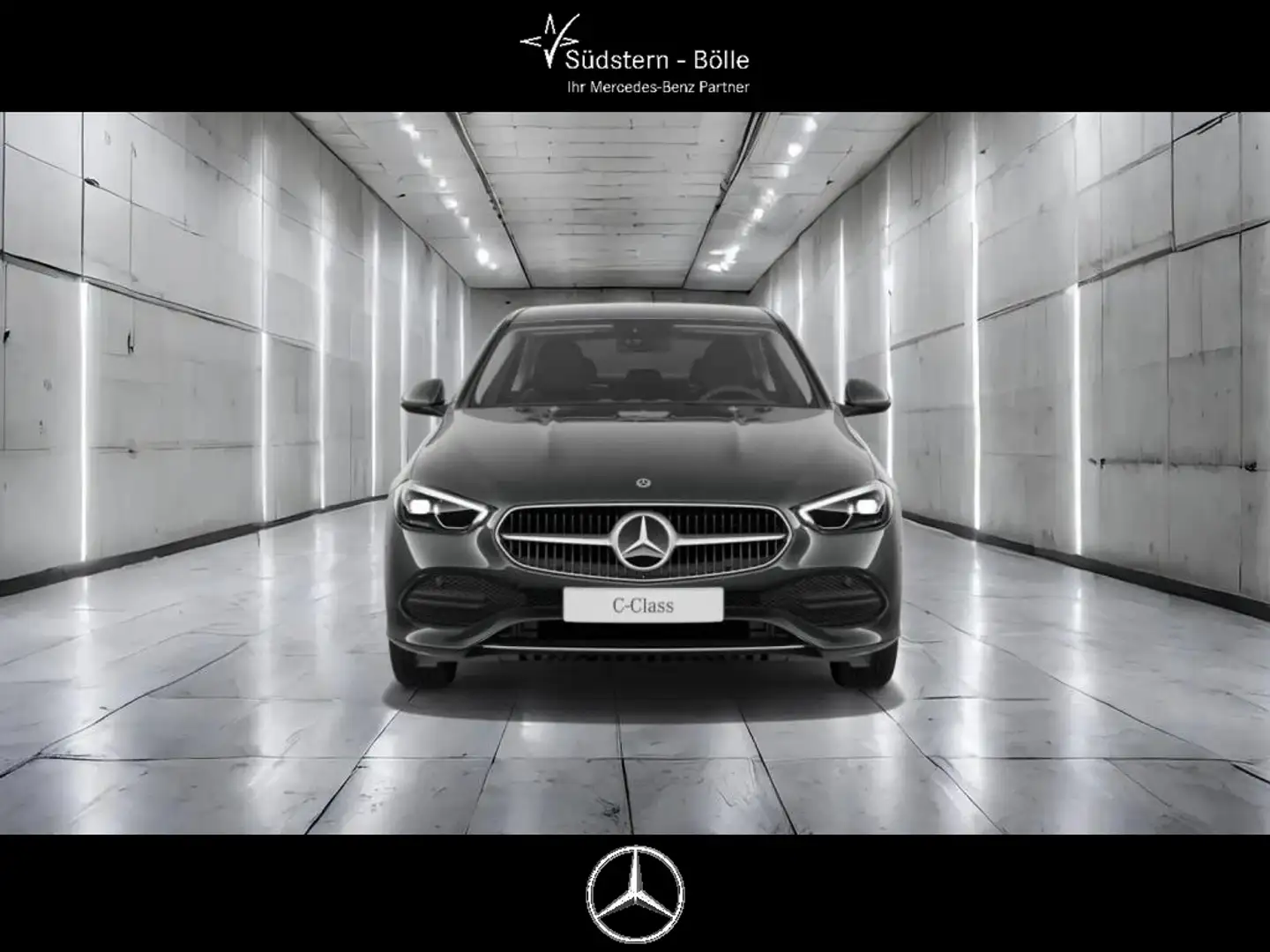 Mercedes-Benz C 220 d +AVANTGARDE+SHZ+AMBIENTE+AHK+KAMERA+PDC Grigio - 2