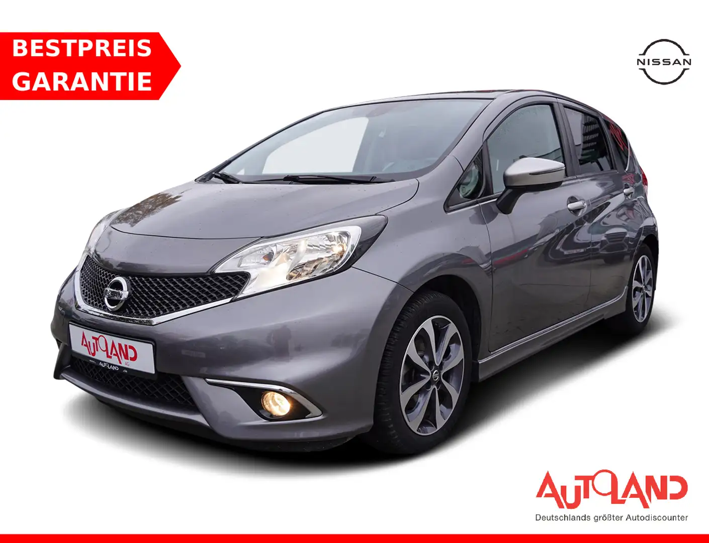 Nissan Note 1.2 N-Tec Navi Kamera Sitzheizung Totwinkel Gris - 1