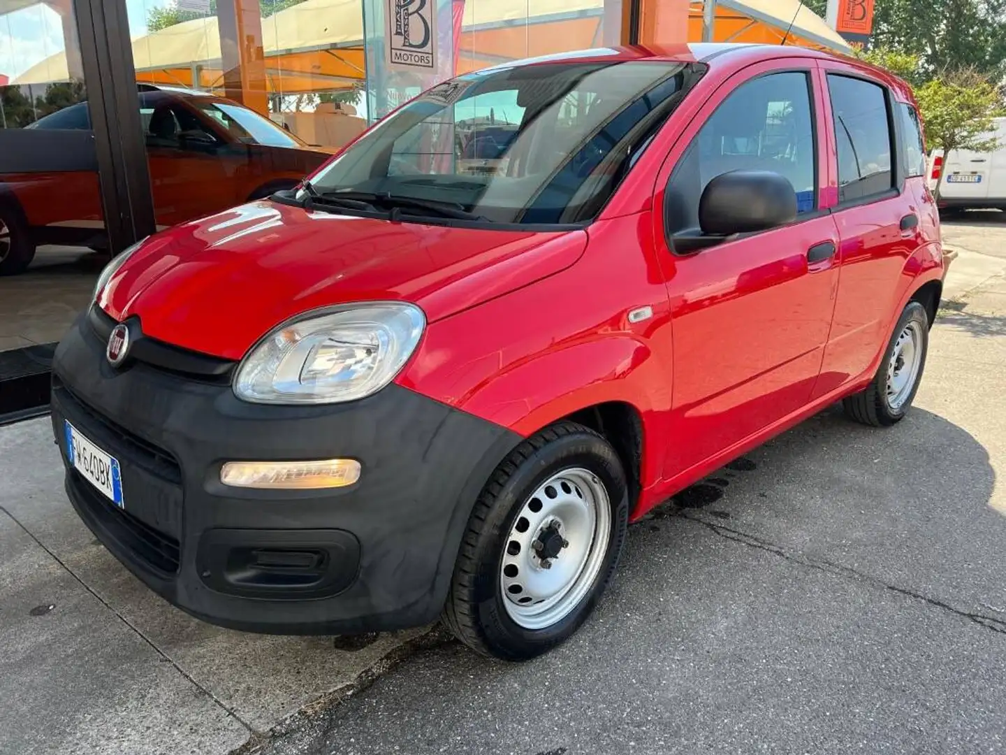 Fiat Panda Van 1.2 Pop 69cv 2p.ti serie 3 E6d-temp Rood - 1