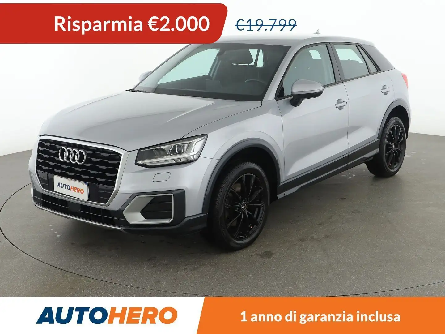 Audi Q2 1.4 TFSI ACT Sport Argento - 1