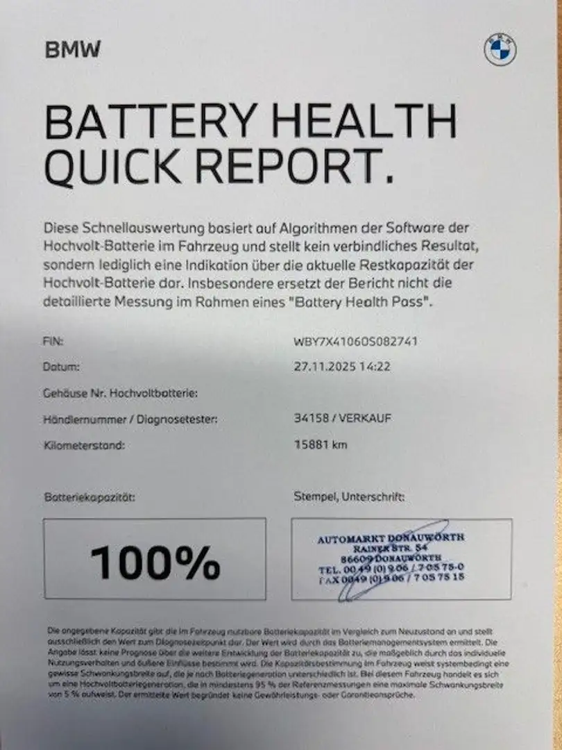 BMW iX3 Impressive Pano Abstandstempomat AHK Gris - 2