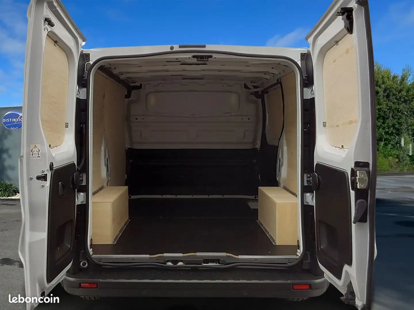 Renault Trafic Van L1H1 Advance Caméra Cloison Trappe 2T8 Blue DC Blanc - 2