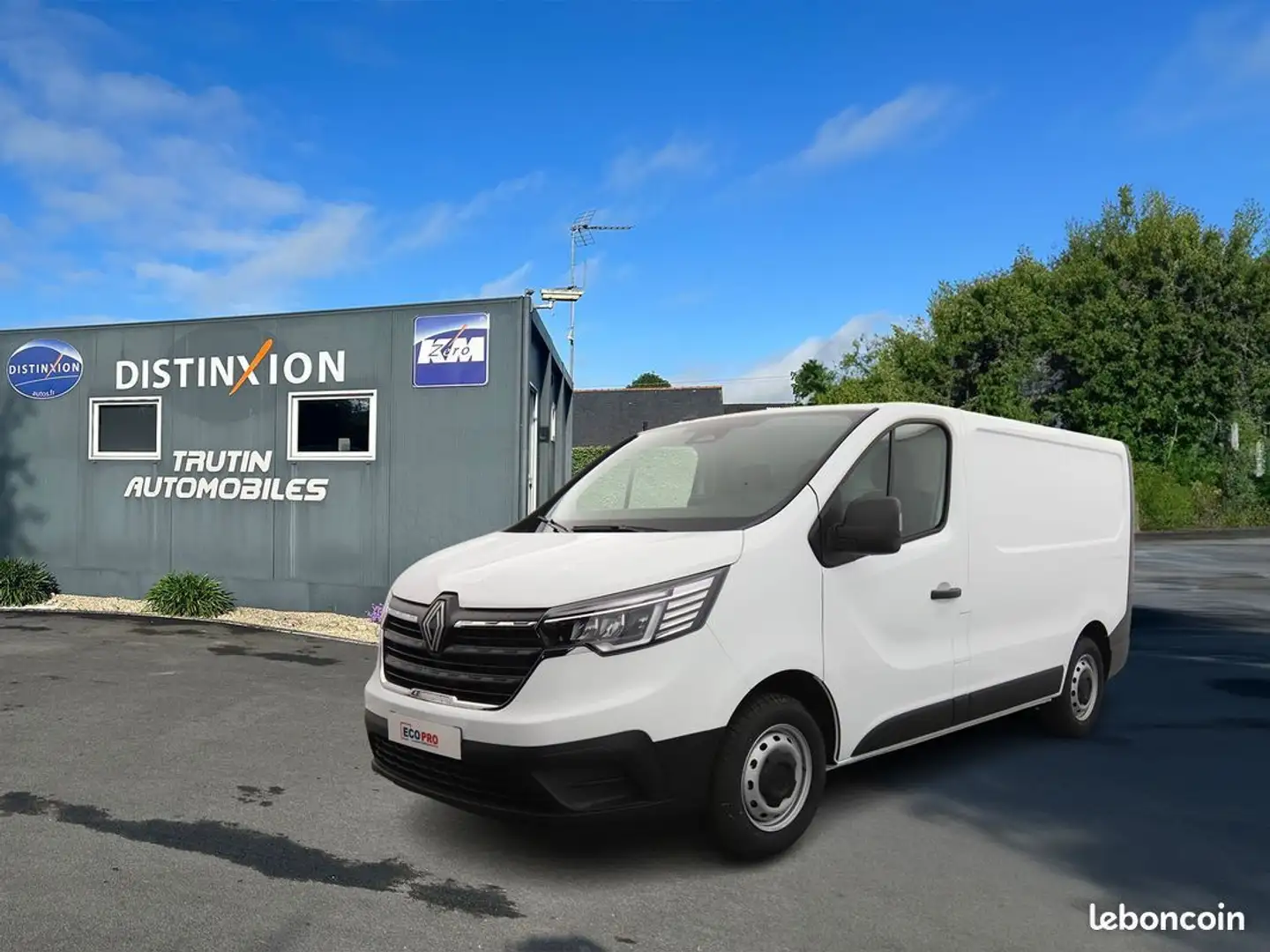 Renault Trafic Van L1H1 Advance Caméra Cloison Trappe 2T8 Blue DC Blanc - 1
